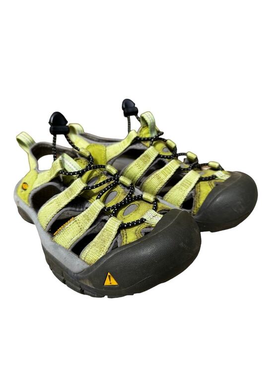 Keen Newport H2 Outdoor Sandals Hiking Closed Toe Waterproof Yellow Green 6 main image 2